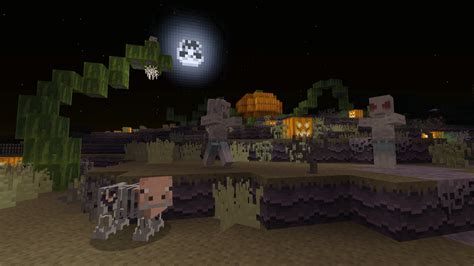 2 Packs De Textures Spécial Halloween Pour Minecraft Xbox Edition