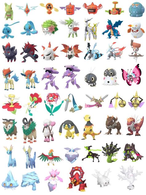 All Remaining Unreleased Pokémon From Generations 3 Through 6