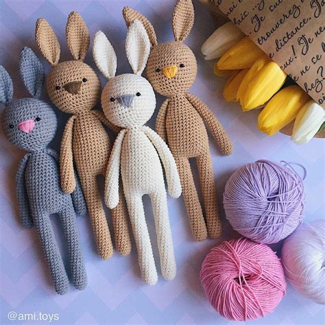 Crochet Bunny Amigurumi Pattern Amelias Crochet