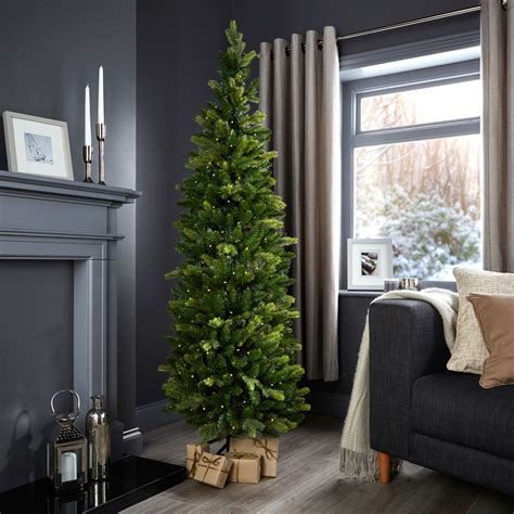 6ft Pop Up Slim Pre Lit Christmas Tree Departments Diy At Bandq Pre