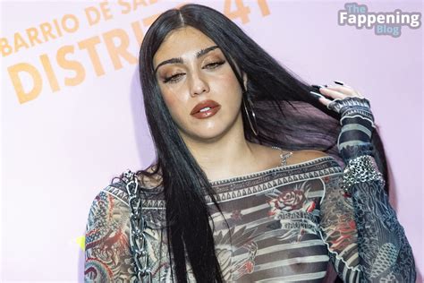 Lourdes Leon Flaunts Her Nude Breasts At The Vogue Fashion Night Out In