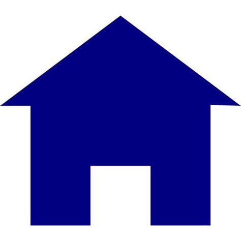 Navy Blue Home 7 Icon Free Navy Blue Home Icons