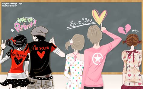 This list ranks the on the other hand some of these cute anime couples are actually parents such as bulma and vegeta. Cute Anime Couple Wallpaper (70+ images)