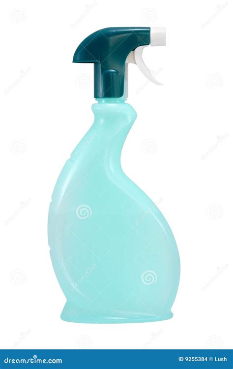 Green Spray Bottle Stock Photo Image Of Clean Merchandise 9255384