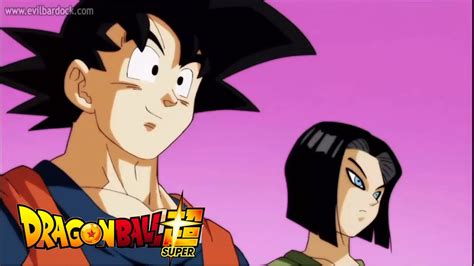 Dragon Ball Súper Goku Y Androide 17 Van Al Planeta De Kaio Sama