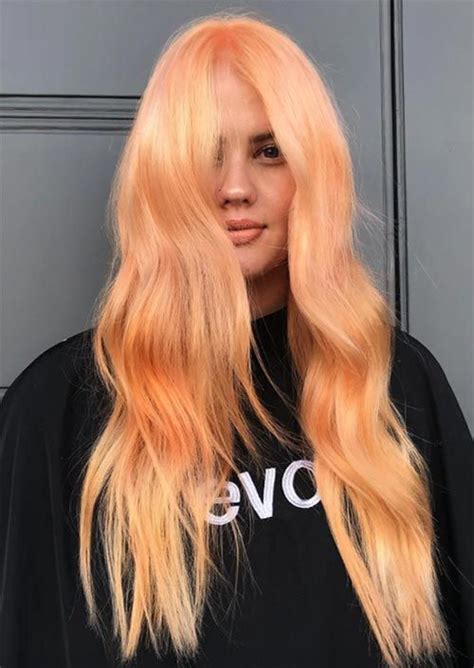 53 Brightest Spring Hair Colors And Trends For Women Spring Hair Color Peach Hair Hair Styles