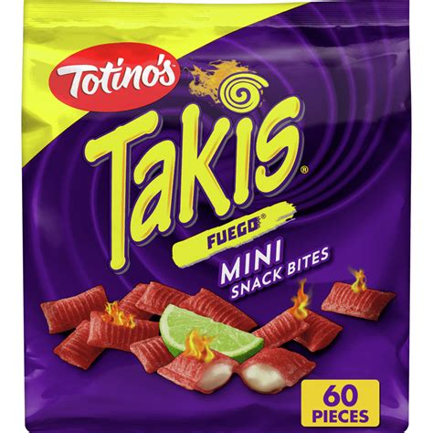 Totinos Takis Fuego Snack Bites Chili Lime 60 Bites 139 Oz Bag