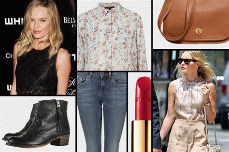 Capsule Wardrobe Kate Bosworth Fancies Red Lips Ankle Boots And A