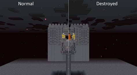 Overworld Version Of Bastion Remnant Minecraft Map