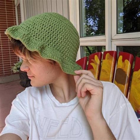 Basic Bucket Hat Pdf Crochet Pattern Etsy Uk