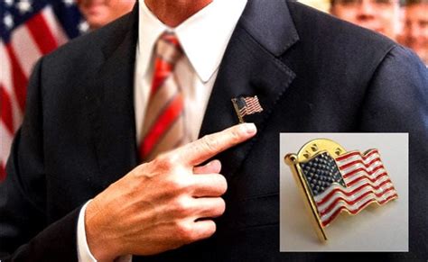 American Flag Lapel Pins Made In The U S A