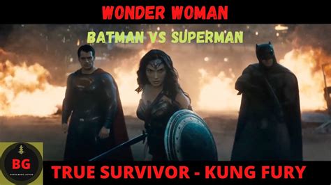 Wonder Woman Batman Vs Superman Doomsday Fight Scene Is She