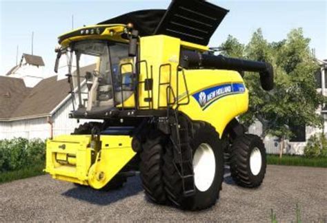 Fs19 New Holland Cr Series V 10 Combines And Excavators Mod Für Farming