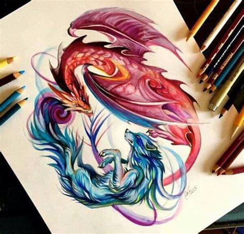 It Reminds Me Of Game Of Thrones Dragon Art Colorful Drawings