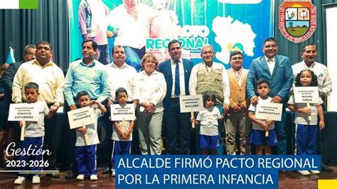 Firman Pacto Regional Por La Primera Infancia Noticias