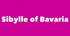 Sibylle of Bavaria - Spouse, Children, Birthday & More