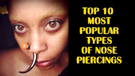 Top 10 Most Popular Nose Piercing Types Nsnbc Vrogue