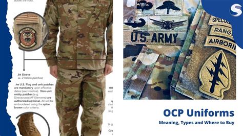 Ocp Uniforms Meaning And Types ⋆ Sienna Pacific