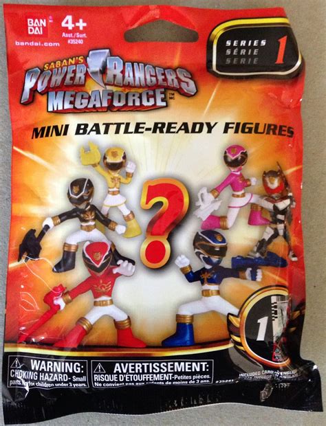 Figured Out Power Rangers Megaforce Mini Battle Ready Figures Series 1