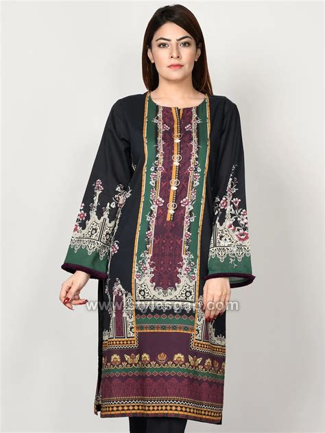 Printed Kurtas Latest Summer Lawn Kurti Designs And Stitching Styles