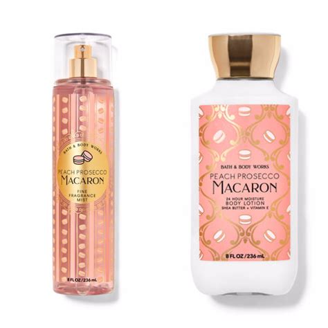 Peach Prosecco Macaron Bathandbodyworks Perfumes Nb