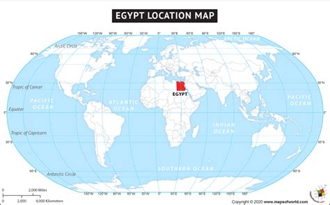 Where Is Egypt Location Of Egypt