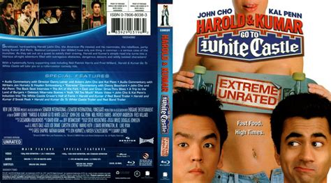 Harold Kumar Go To White Castle Movie Blu Ray Scanned Covers Harold