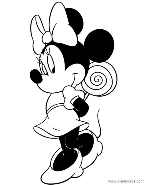 Creative inspiration minnie mouse coloring sheets pages. Misc. Minnie Mouse Coloring Pages (3) | Disneyclips.com