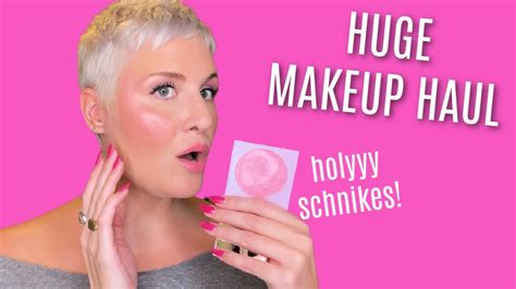 huge makeup haul livestream unboxing new rare beauty mascara colourpop kjÆr weis youtube