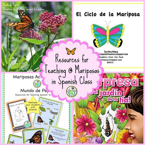I figure the students are overwhelmed discussing rules and i can explain why i am learning spanish. Mundo de Pepita: Resources for Teaching about Mariposas in ...