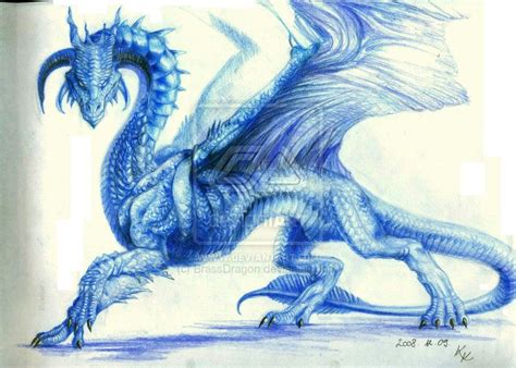 Sapphire Dragon On