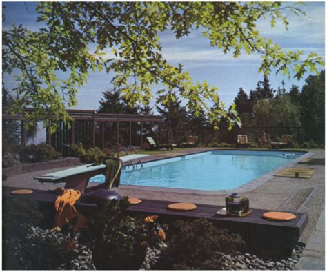 1960s swimming pool 1960s decor swimming pools outdoor