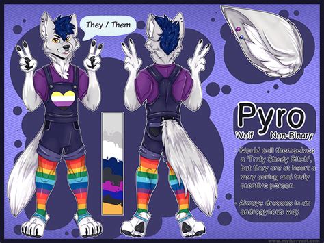 Read Description First Reference Sheet Art Commission Furry Fursona