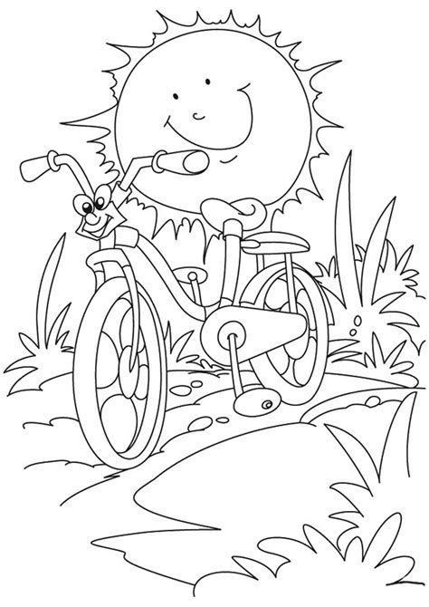 Free Summer Coloring Pages For Preschoolers At Free