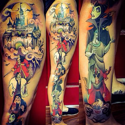 disney tattoo sleeves babes of wonderland