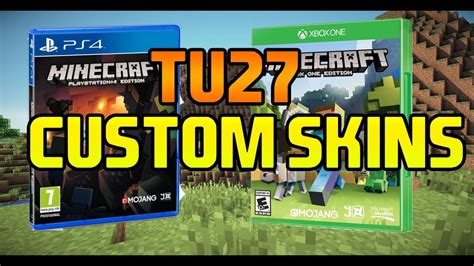 Minecraft Tu27 Custom Skins Ps4 Xbox One Ps3 Xbox 360 And Ps