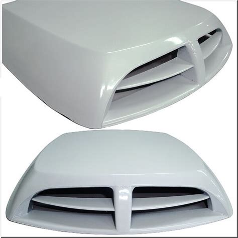 **this is made to order, please allow up to 3 weeks for processing & shipping** description: CAR ROOF HOOD AIR FLOW Decorative Vent Cover WHITE | eBay