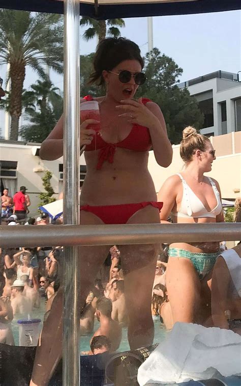 Candice Brown In Bikini At Wet Republic Pool Party In Las Vegas My