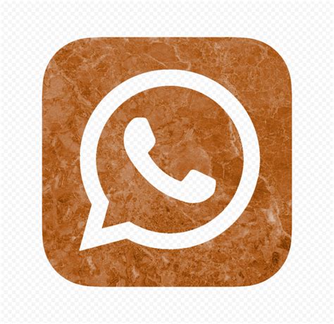 Whatsapp Logo Png Brown