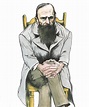 Dostoievski Literature Humor, Russian Literature, Caricatures, Ex ...