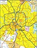 Nashville city map. Free printable detailed map of Nashville city Tennessee