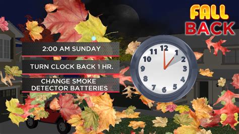 Its Time To Fall Back This Weekend Daylight Saving Time Ends Sunday