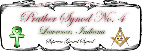 Prather Synod No 4 Supreme Grand Synod