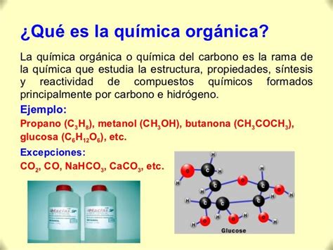 ¿qué Es La Química Orgánica Quimica Organica Quimica Del Carbono