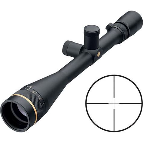 Leupold 65 20x40 Vx 3 Efr Target Riflescope Matte Black 66565