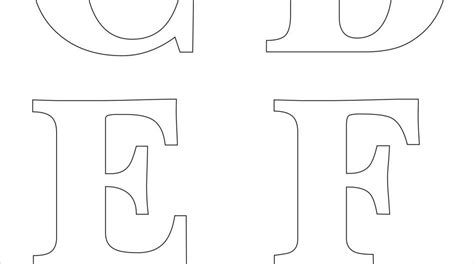 Sugestão De Molde De Letras Para Imprimir Alfabeto Completo Fonte