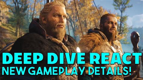 Assassins Creed Valhalla Deep Dive Trailer Reaction Gameplay Details