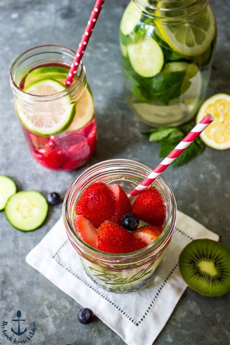 Fruit Infused Water The Beach House Kitchen