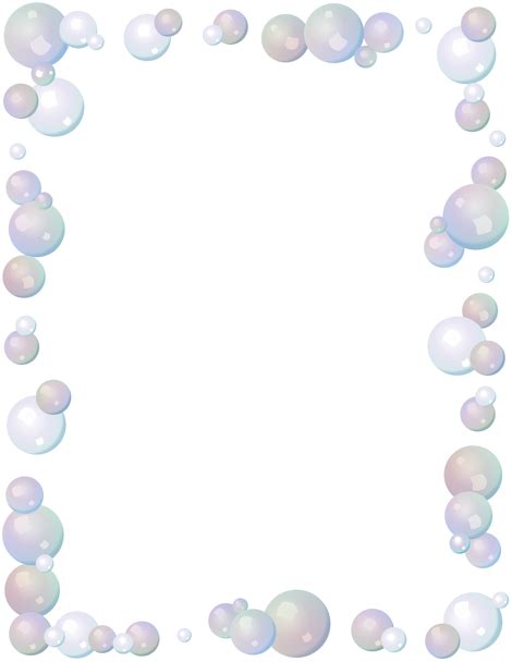A Bubble Page Border Free Downloads At Download