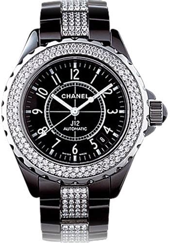 Ceramic bezel, of course, though no lume pip. Chanel J12 Black Ceramic 38mm Automatic Watches From ...